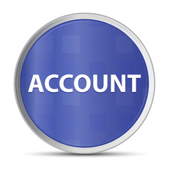 Account blue round button