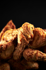 Fried chicken drumstick 