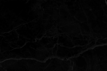 Abstract black marble background with natural motifs.