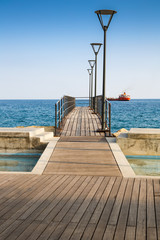 Fototapeta premium Pier at the sea