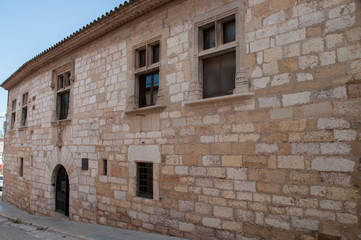 Fototapeta na wymiar Ancient Hospital of Santa Magdalena in Montblanc