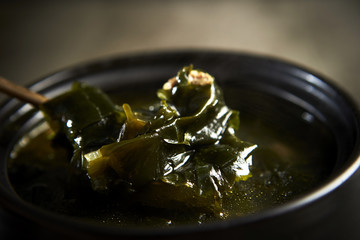 Miyeok-guk, Korean seaweed soup © mnimage