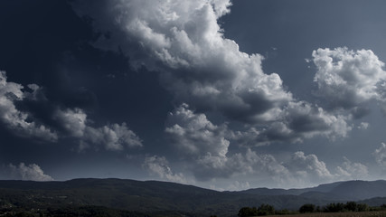 Clouds background sky