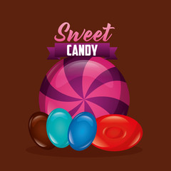 Fototapeta na wymiar sweet candy concept