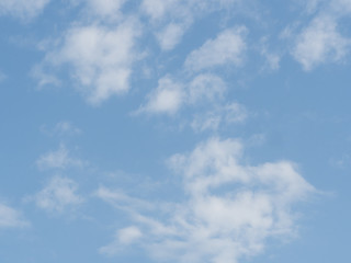 Naklejka premium Sky and clouds