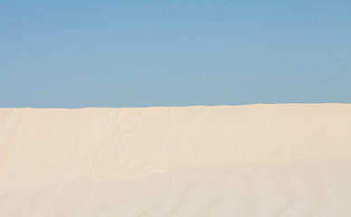sand and sky desert
