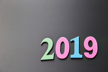 Year 2019 background 