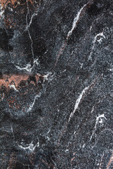 Black marble slab as an abstract background