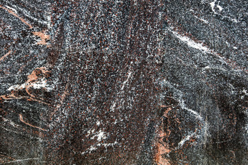Black marble slab as an abstract background