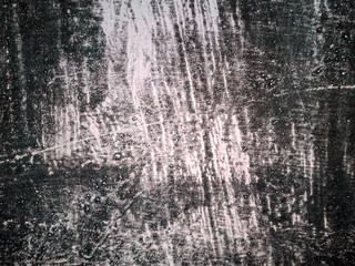 Close-up  of cracked paint on  metal wall