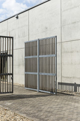 Modern Open Entry Gate For Warehouse
