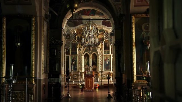 iconostasis of an Orthodox church