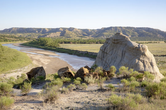 Knife River Of North Dakota