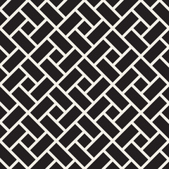 Vector seamless lines mosaic pattern. Modern stylish abstract texture. Repeating geometric tiles