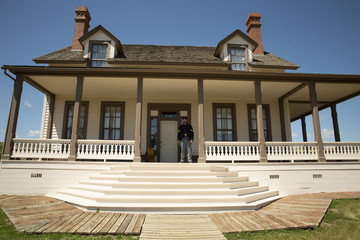 Custer House at Fort Abraham Lincoln