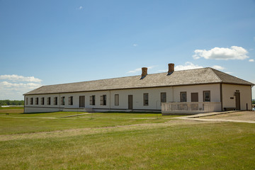 Obraz premium Part of Fort Buford Historical Site