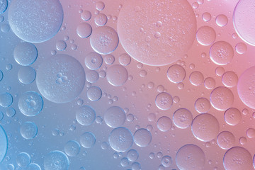 Abstract water bubbles background