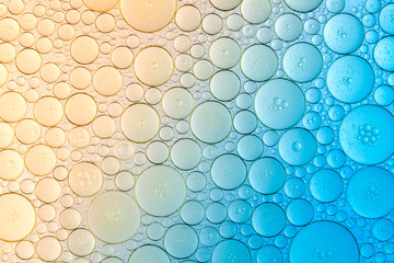 Abstract water bubbles background