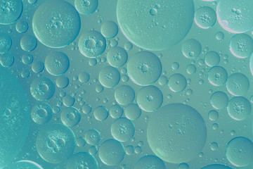 Abstract water bubbles background