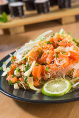 Japanese food Sushi and Sashimi