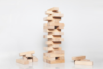  Stack of Wooden Block, Tower