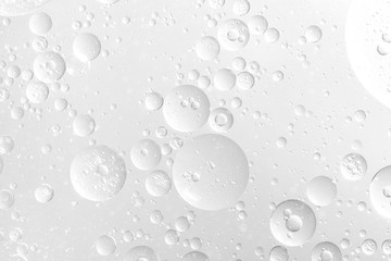 Abstract water bubbles background