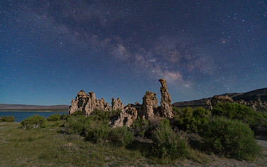 Milky Way over Mono Lake