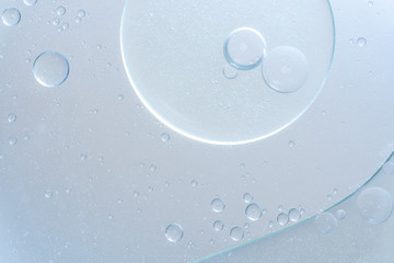 Abstract water bubbles background