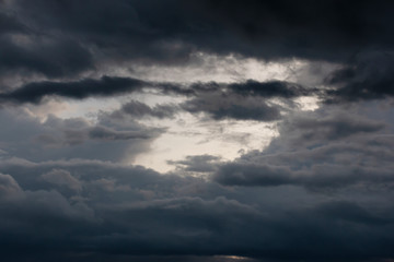 Obraz premium sky in the evening befor rain