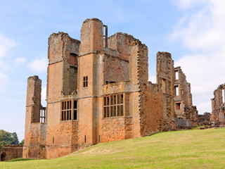 KENILWORTH, AUGUST 06: Kenilworth Castle, UK 2018.The 16th-century Leicester's building.