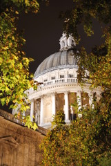 Obraz premium St Paul's Cathedral at Night