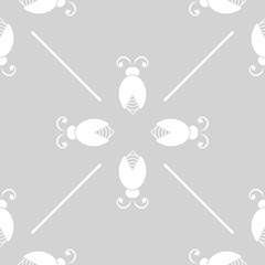 abstract bug seamless pattern with netting