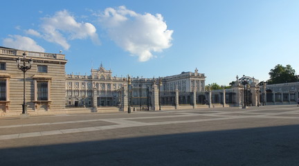 Naklejka premium The Royal Palace of Madrid