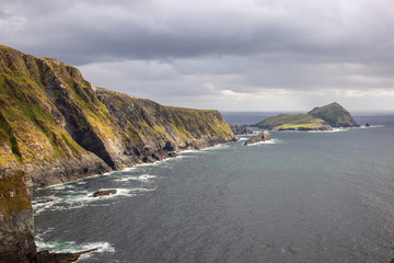 Fototapeta na wymiar The Kerry Cliffs, Ireland