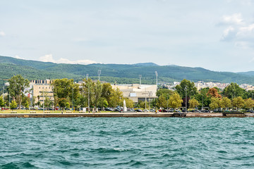 Thessaloniki, Greece - August 16, 2018: Kaftanzoglio National Stadium (Greek:...