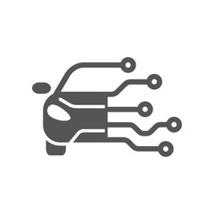 Car Tech Logo Template Designs. Modern Logotype