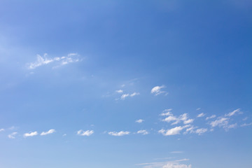 青い空と白い雲
