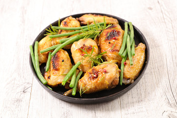 chicken and green bean