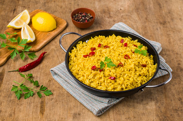 Traditional spicy rice