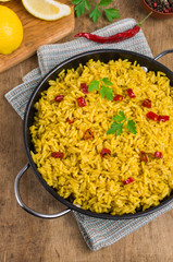 Traditional spicy rice