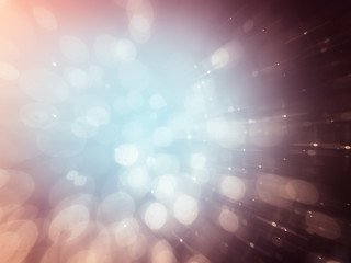 Defocused abstract circle bokeh background