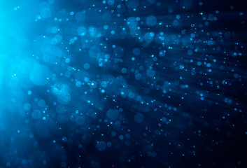 Defocused abstract circle bokeh background