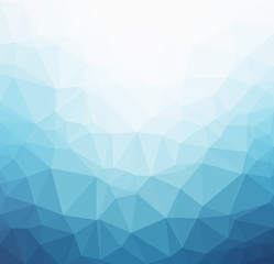 Light blue polygonal background