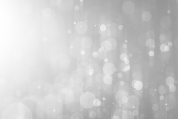 Defocused abstract circle bokeh background