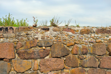 Old stone wall.