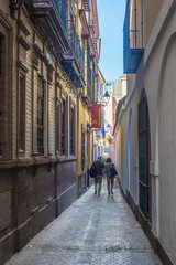 San Bartolome district in Seville, Spain