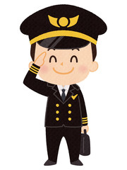 パイロット　男性