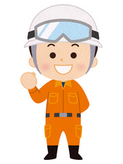 レスキュー隊　男性