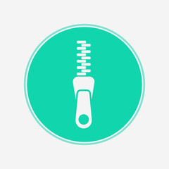 Zipper vector icon sign symbol