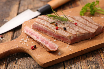 fried beef and pepper